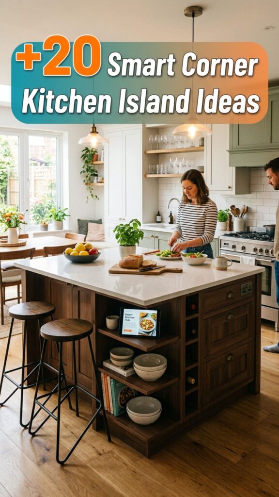 1. 20 Smart Corner Kitchen Island Ideas You’ll Love