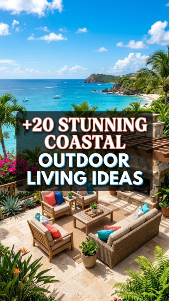 1. 20 Stunning Coastal Outdoor Living Ideas That Bring the Beach Home