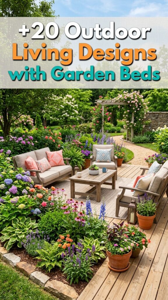 1. 20 Stunning Outdoor Living Designs Featuring Raised Garden Beds