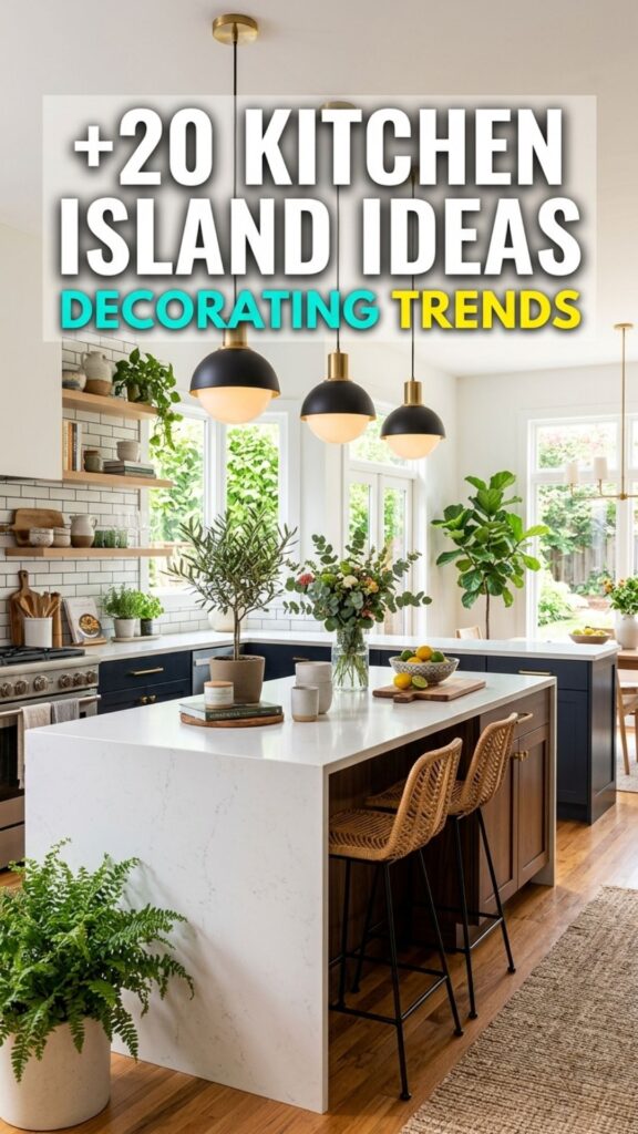 1. 20 Stylish Kitchen Island Ideas Decorating Trends