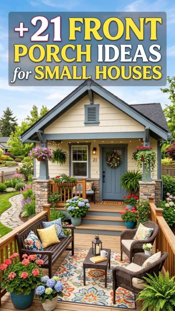 1. 21 Front Porch Ideas for Small House Exteriors