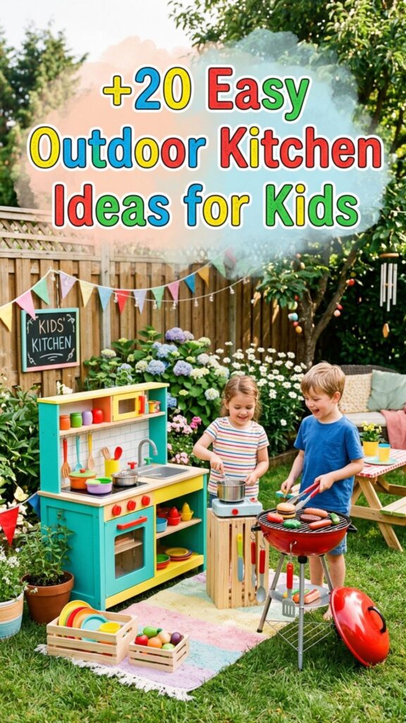 1. 20 Easy Outdoor Kitchen Ideas for Kids to Build and Play