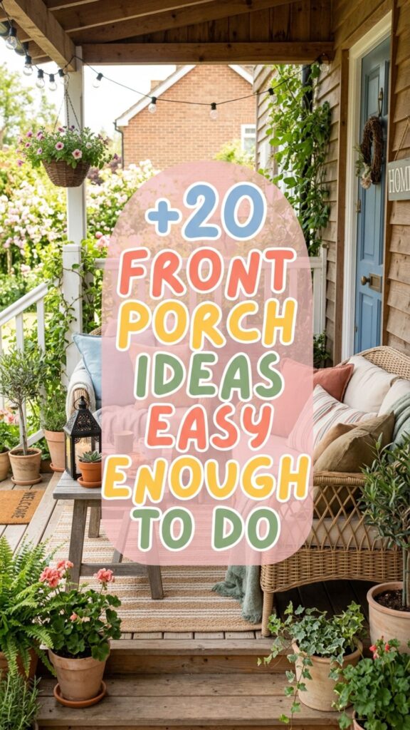 1. 20 Front Porch Ideas Easy Enough for Any Home