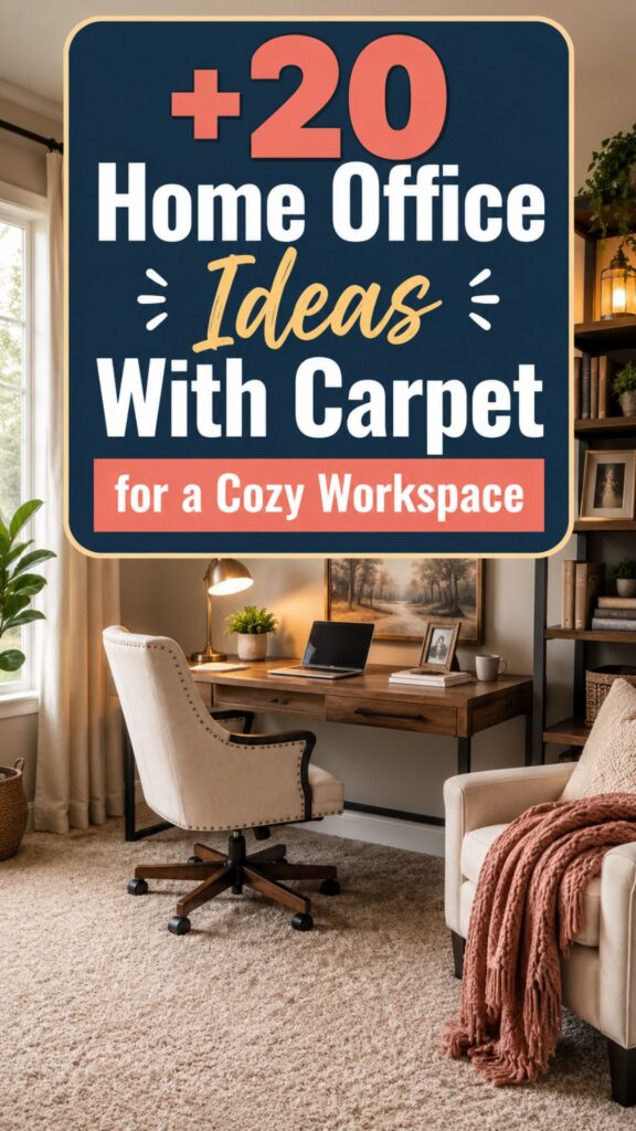 1. 20 Home Office Ideas With Carpet for a Cozy Workspace