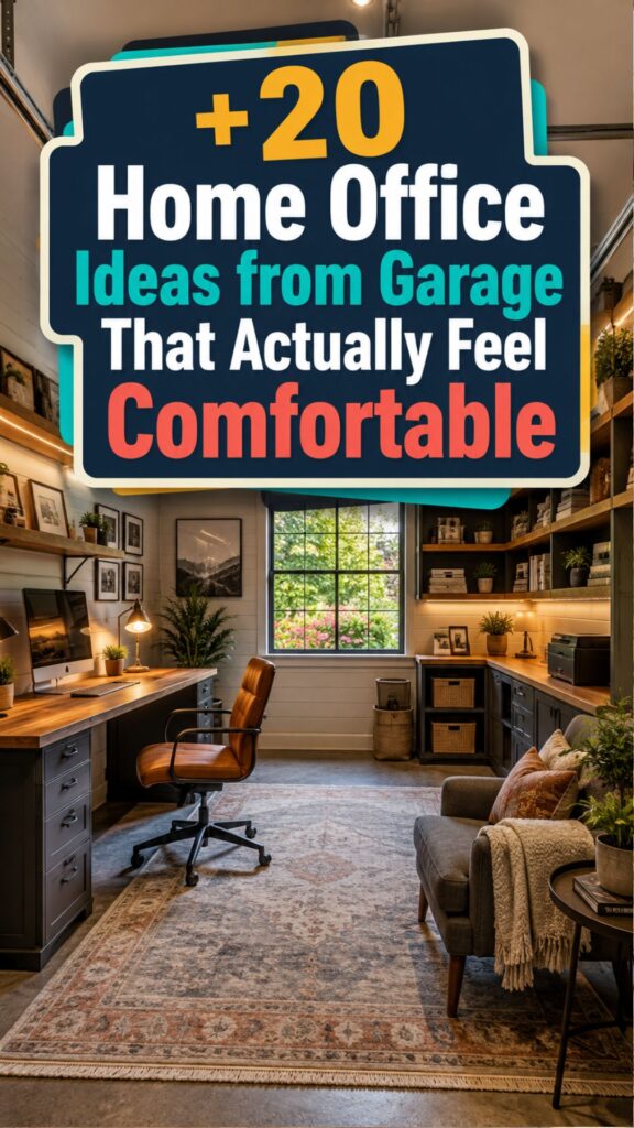 1. 20 Home Office Ideas from Garage That Actually Feel Comfortable