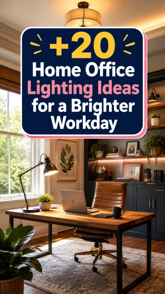 1. 20 Home Office Lighting Ideas for a Brighter Workday
