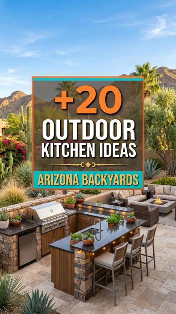 1. 20 Outdoor Kitchen Ideas Arizona Backyards Can Inspire