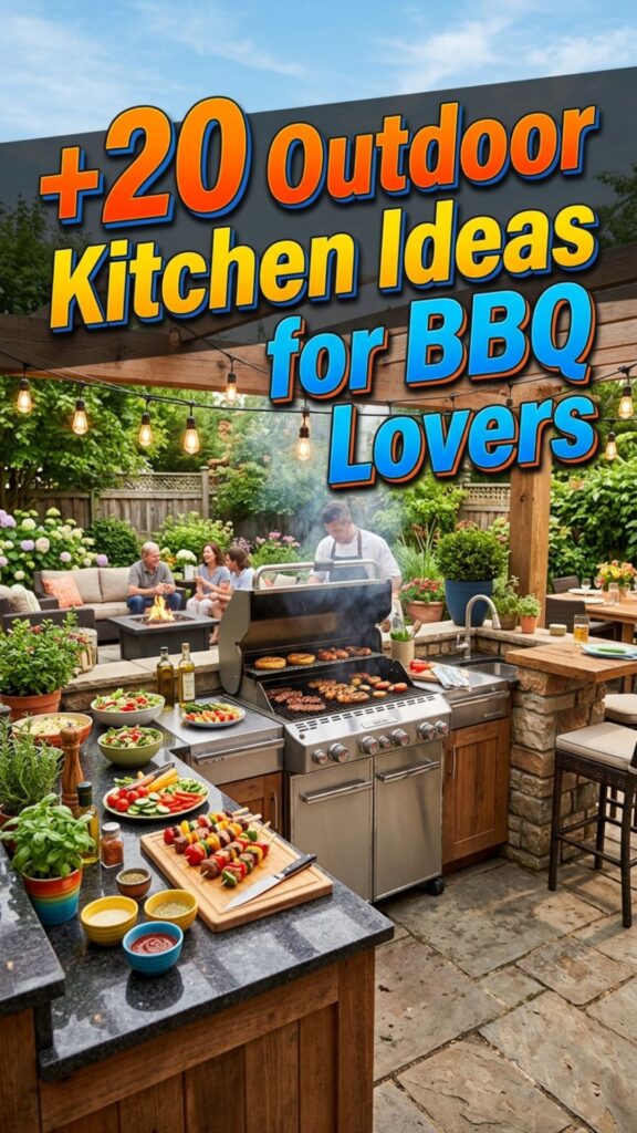 1. 20 Outdoor Kitchen Ideas BBQ Lovers Will Want to Copy