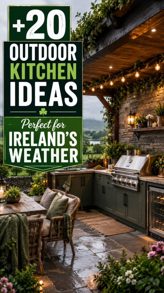 1. 20 Outdoor Kitchen Ideas Perfect for Ireland’s Weather