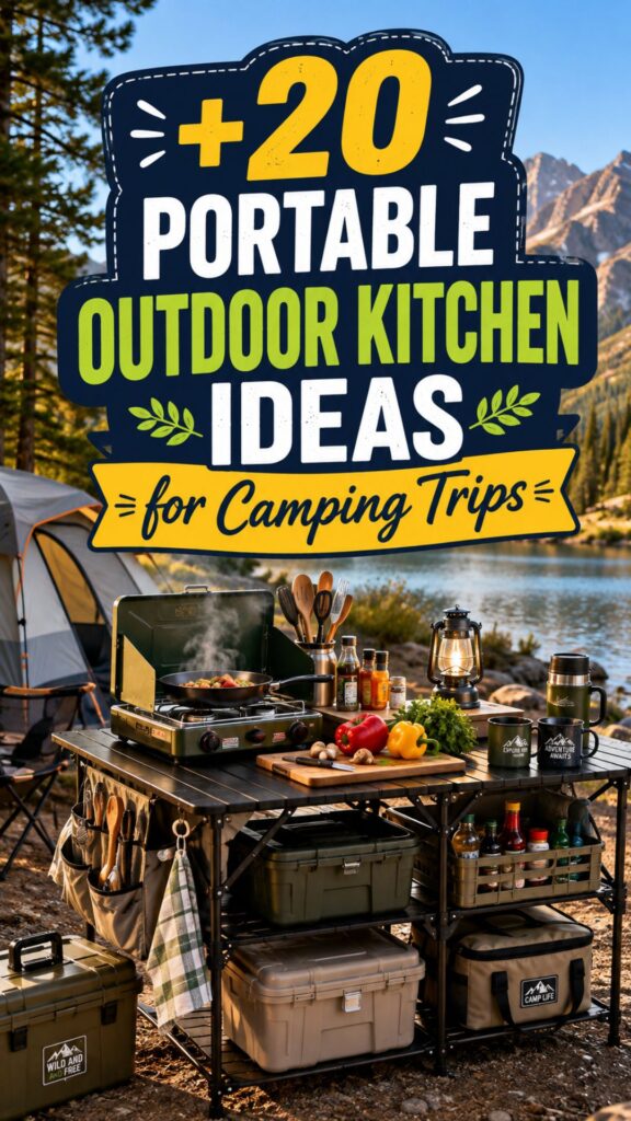 1. 20 Portable Outdoor Kitchen Ideas for Camping Trips