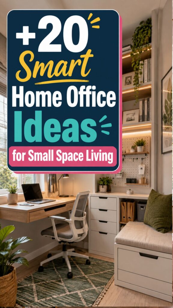 1. 20 Smart Home Office Ideas for Small Space Living