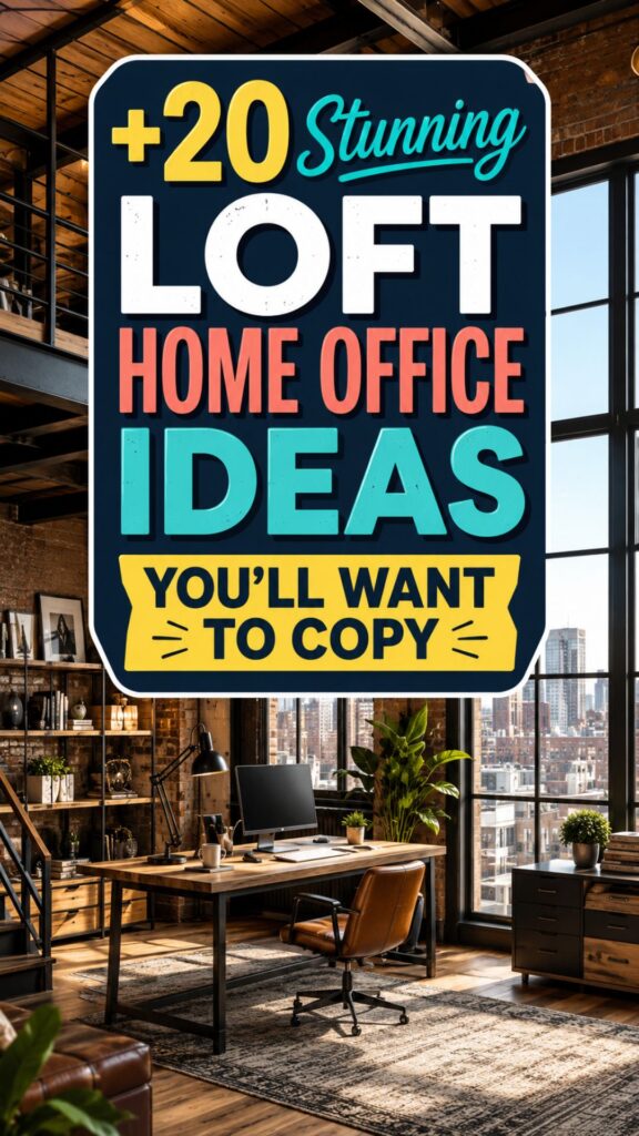 1. 20 Stunning Loft Home Office Ideas You’ll Want to Copy