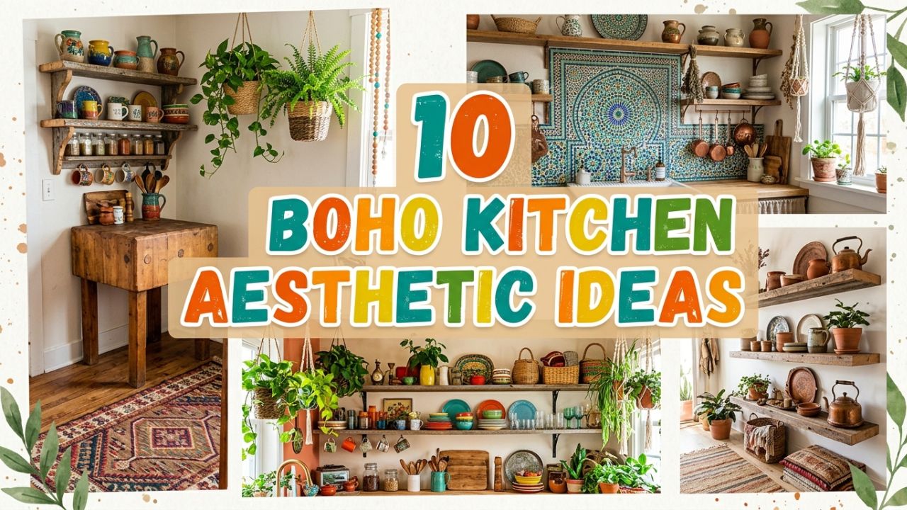 10 Boho Kitchen Aesthetic Ideas to Add a Free-Spirited Vibe