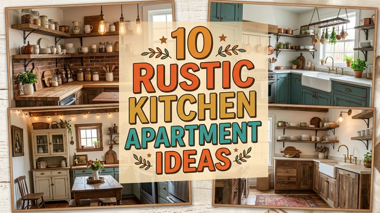 10 Rustic Kitchen Apartment Ideas to Add Warmth and Charm