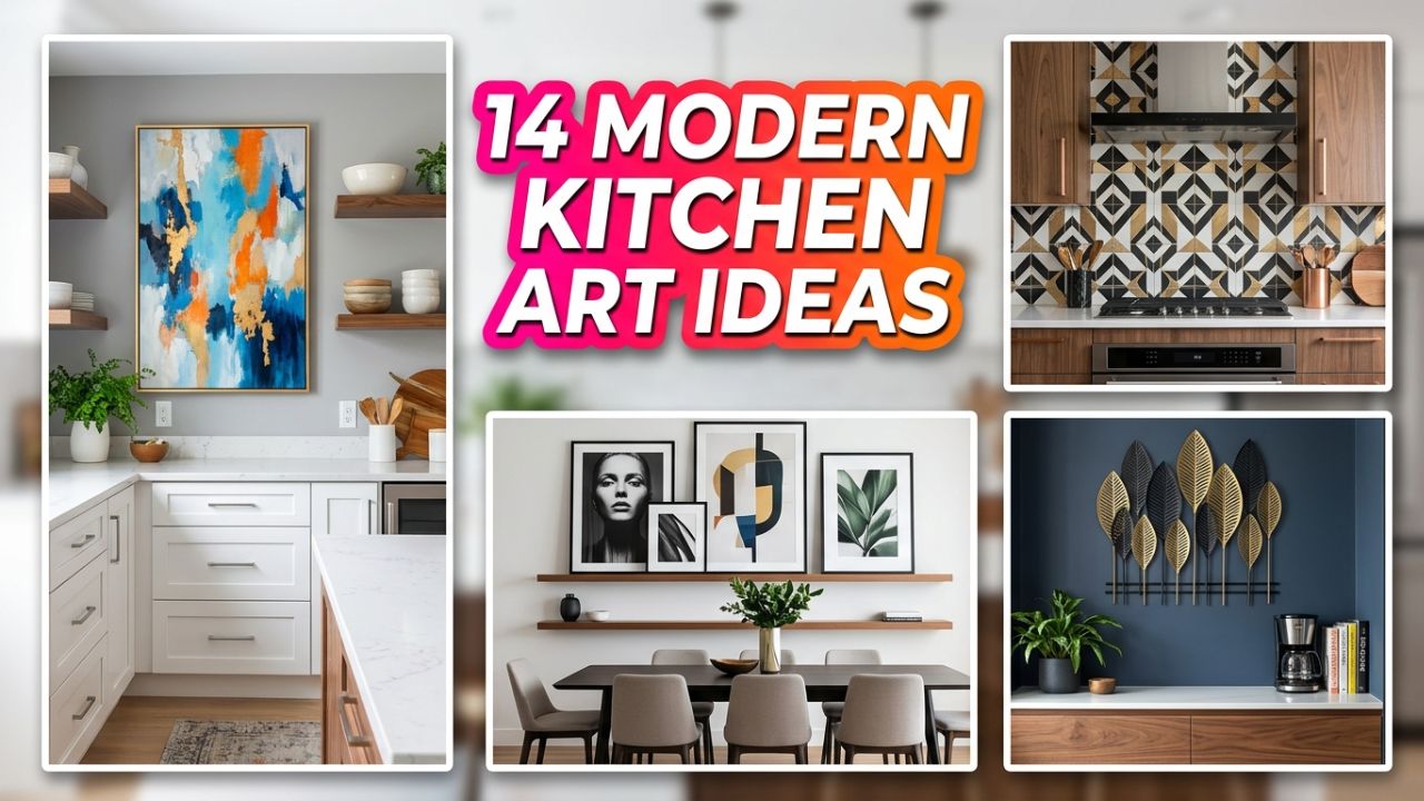 14 Modern Kitchen Art Ideas for a Sleek and Stylish Look