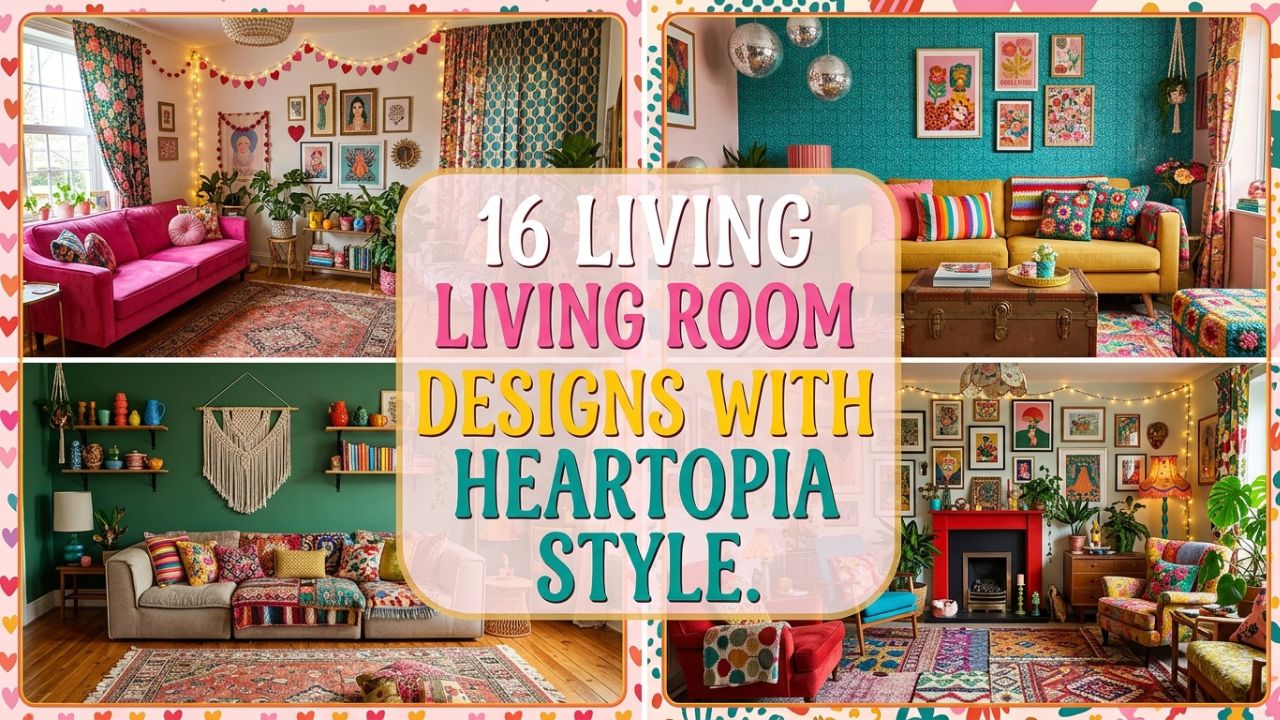 16 Modern Living Room Designs That Redefine Heartopia Style