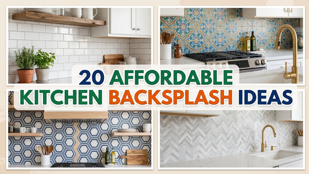 20 Affordable Kitchen Backsplash Options for Every Budget