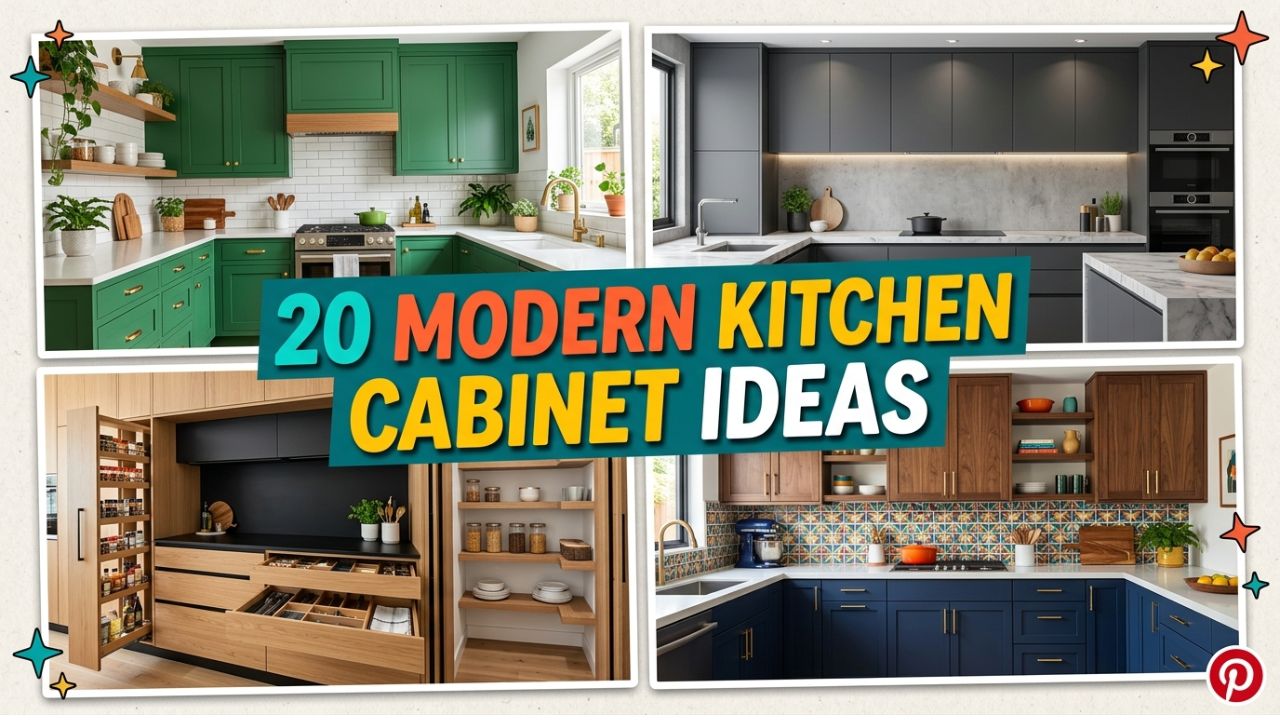 20 Modern Kitchen Cabinet Ideas for a Sleek Look