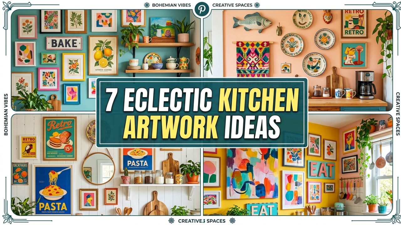 7 Eclectic Kitchen Artwork Ideas to Showcase Your Unique Style