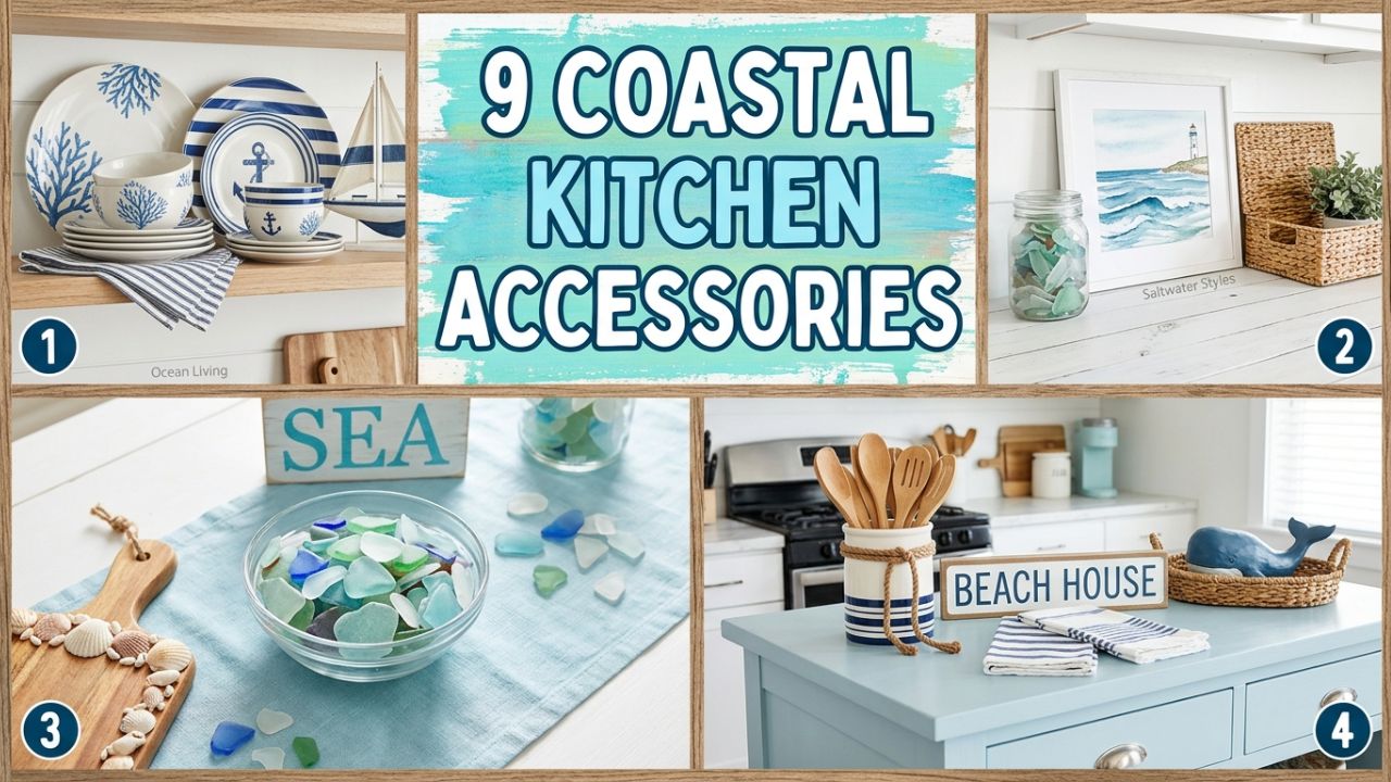 9 Coastal Kitchen Accessories for a Relaxed, Beachy Aesthetic
