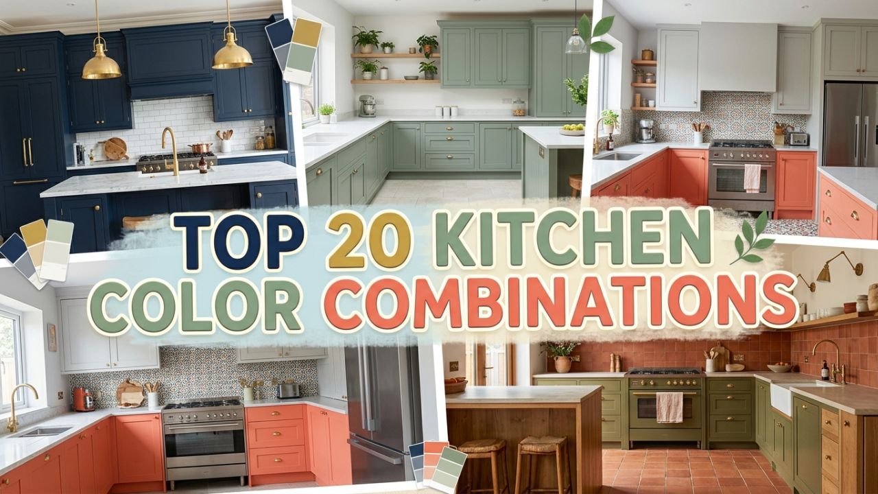 Top 20 Kitchen Color Combinations for a Modern Look