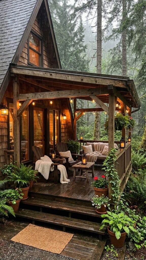 1. Add a Deep Covered Porch for All-Weather Comfort