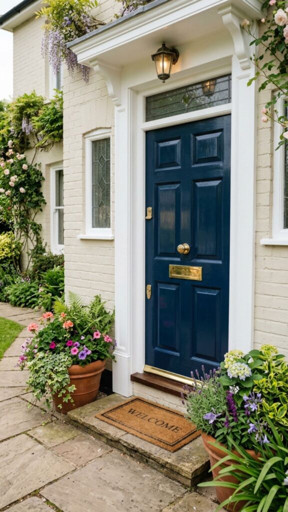 1. Add a Fresh Coat of Paint to the Front Door