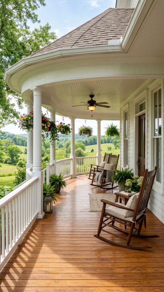 1. Build a Classic Wraparound Porch
