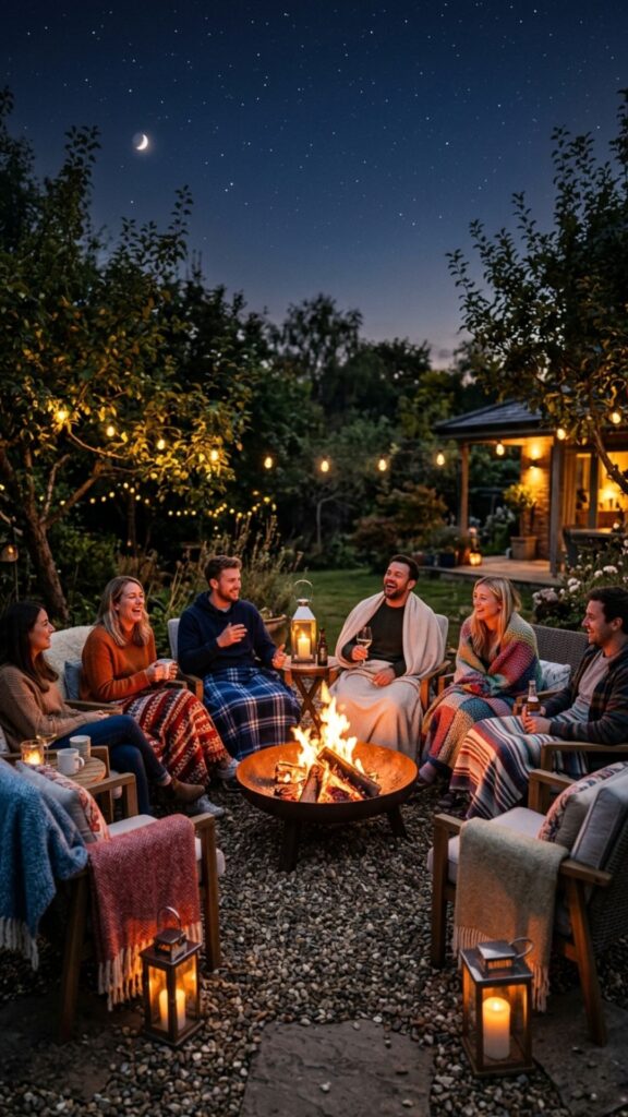 1. Build a Cozy Fire Pit Gathering Spot