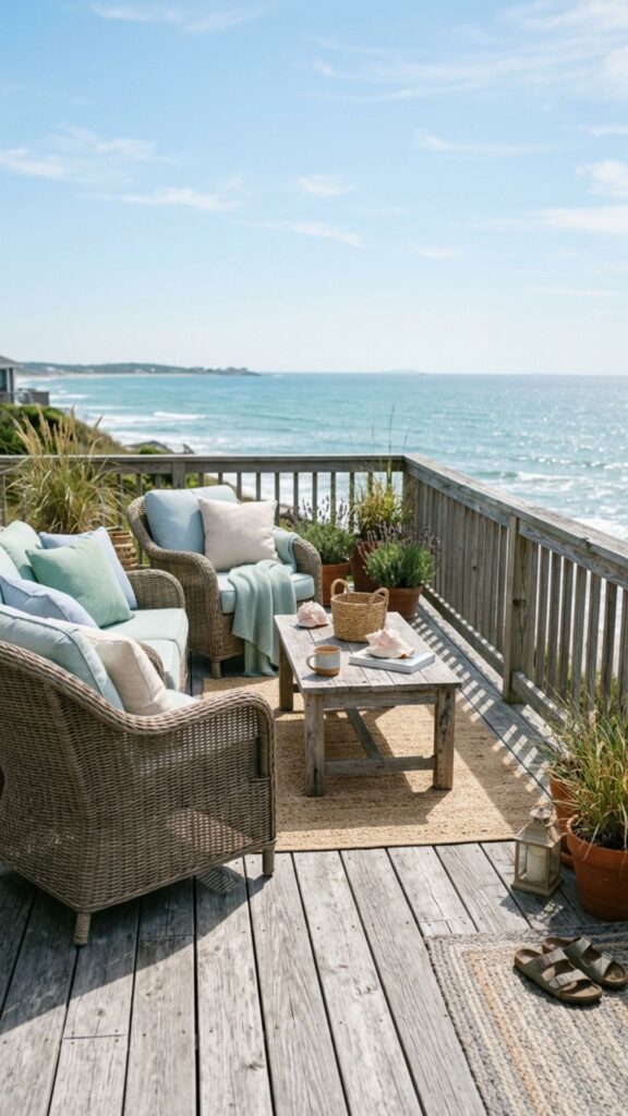 1. Build a Weathered Wood Deck