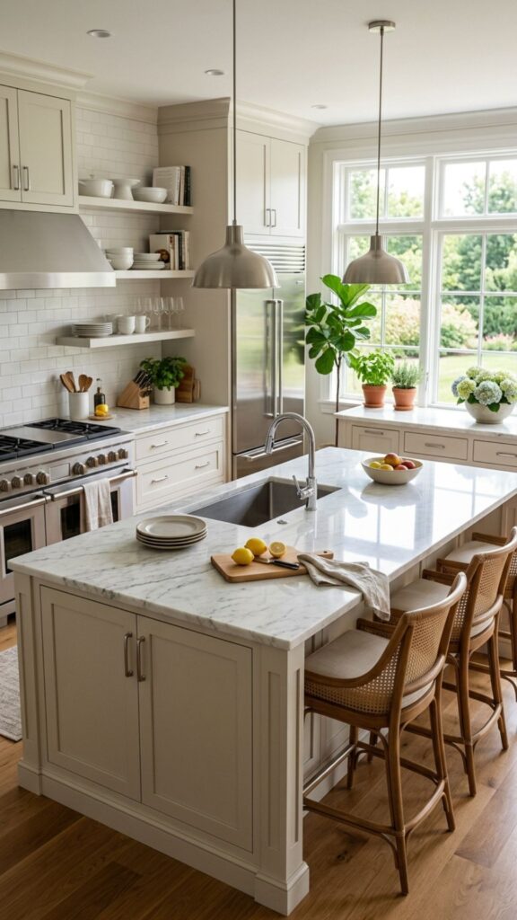 1. Classic Carrara White for Timeless Appeal
