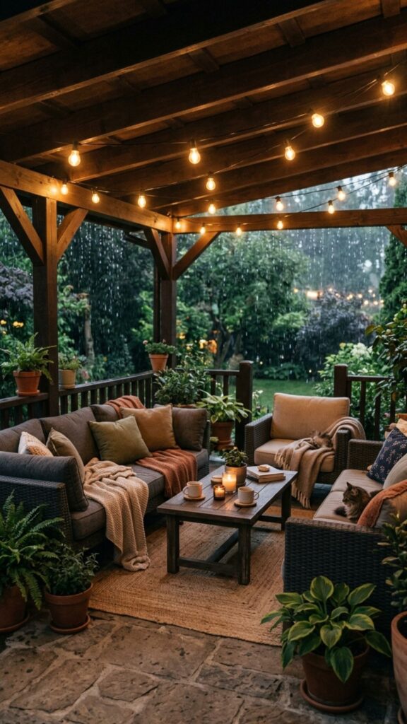 1. Classic Covered Patio
