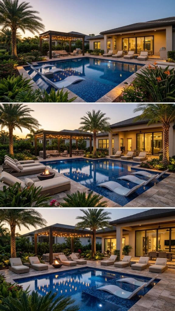 1. Install a Statement Swimming Pool