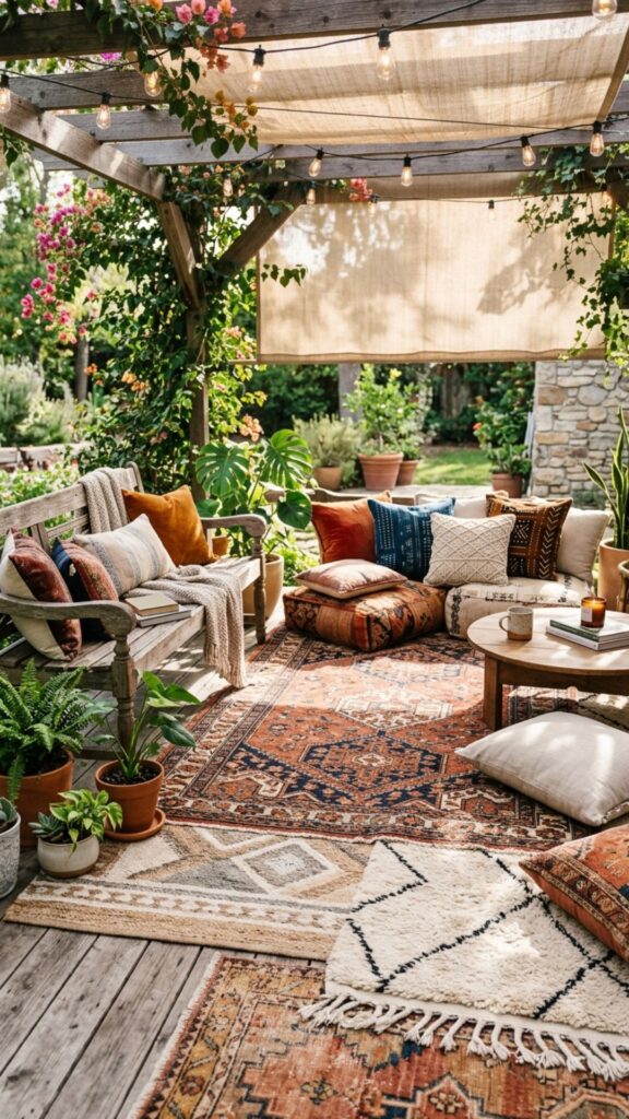 1. Layer Rugs for Instant Warmth