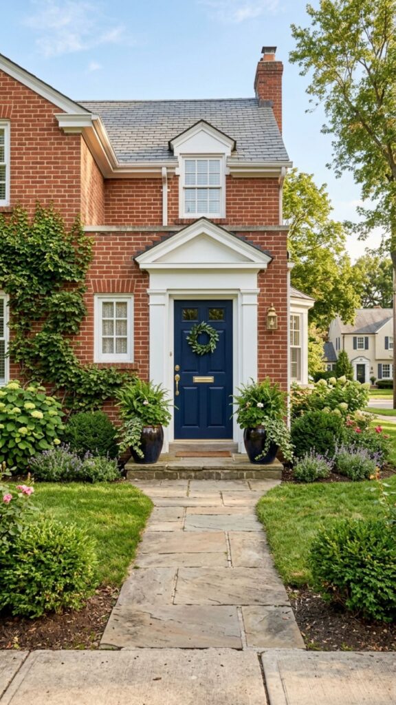 1. Paint the Front Door a Bold Color