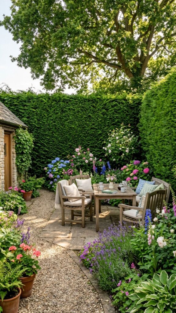 1. Plant a Living Privacy Hedge