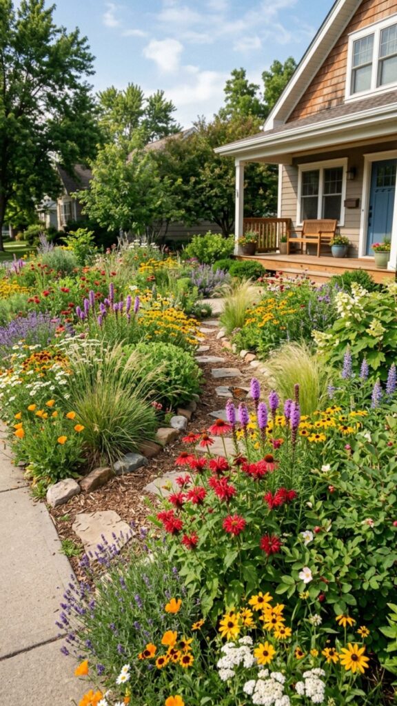 1. Replace Thirsty Grass With Native Plants