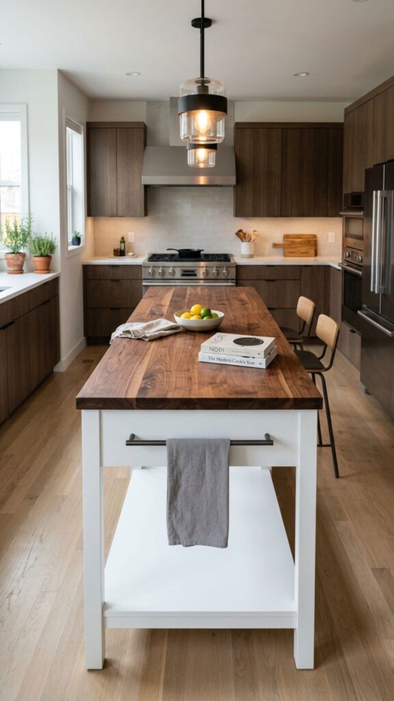 1. Slim Rectangular Island