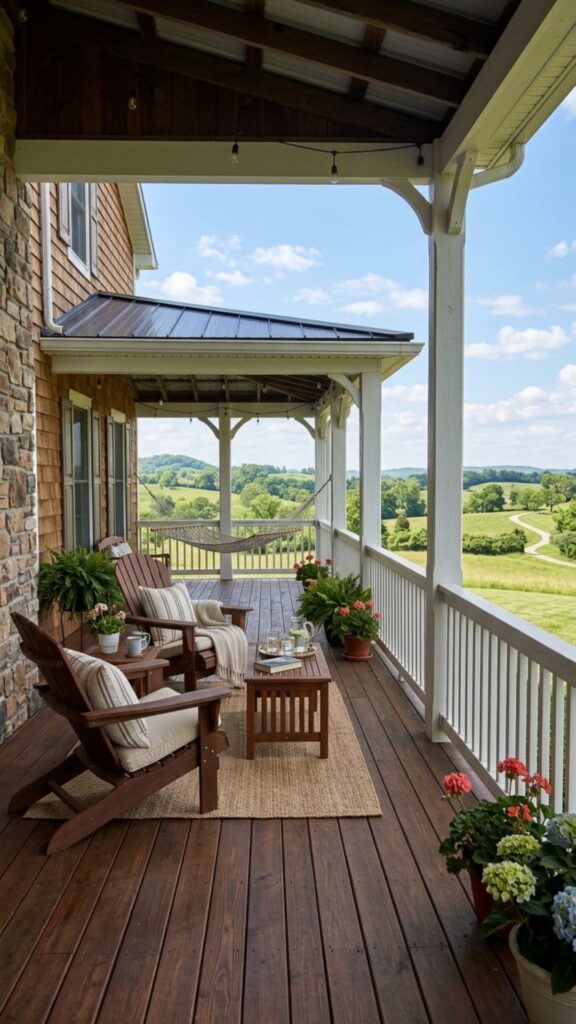 1. Wrap-Around Porch for Maximum Space