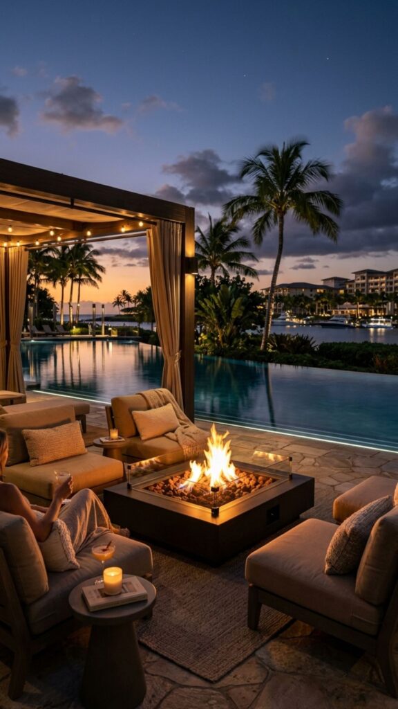 10. Add a Cozy Fireplace or Fire Pit