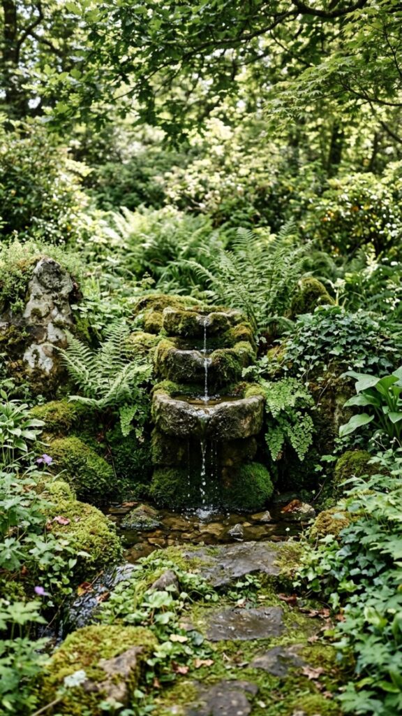 10. Add a Water Feature for Soothing Sound