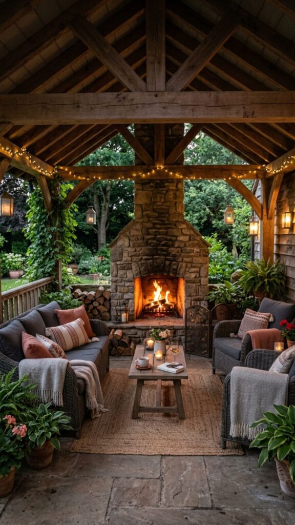 1. Classic Wooden Pergola With Climbing Vines