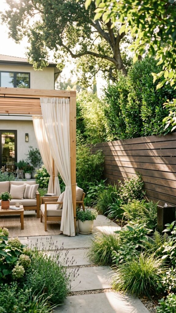 10. Create Privacy with Screens and Fencing