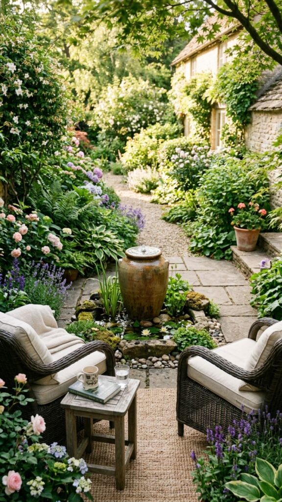 10. Create a DIY Water Feature