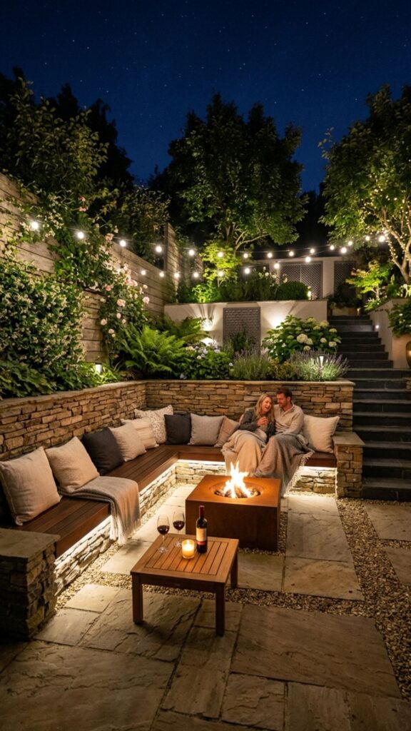 10. Create a Sunken Patio