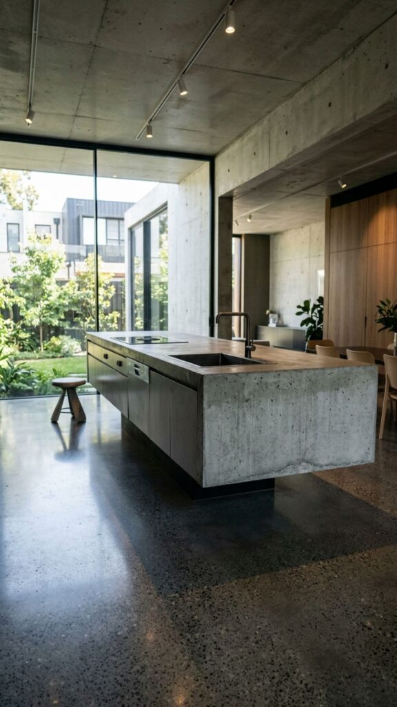 10. Floating Concrete Island With Hidden Base