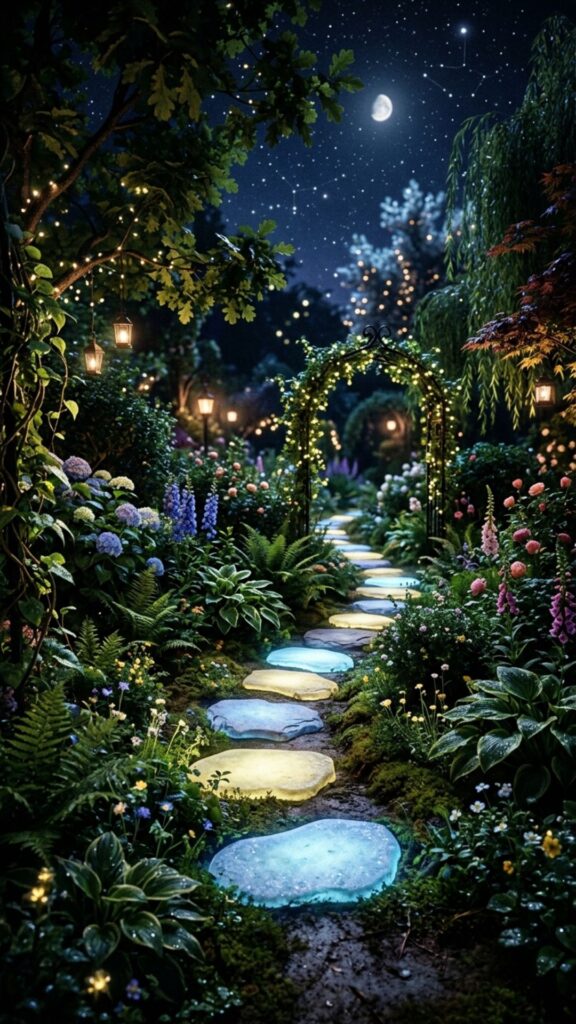 10. Glowing Stepping Stones