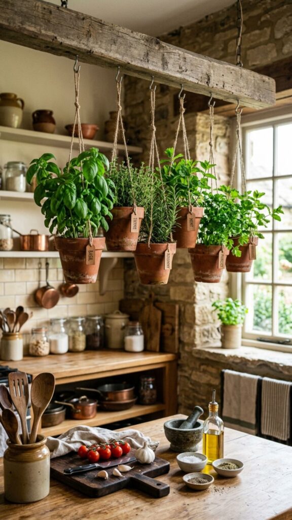 10. Hanging Herb Garden