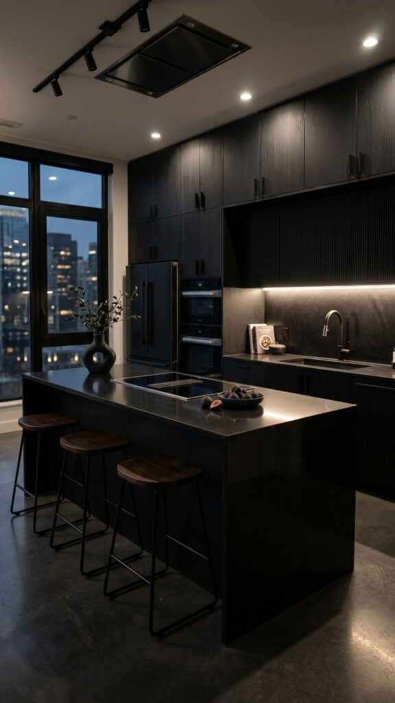10. Make It Bold with Black-on-Black
