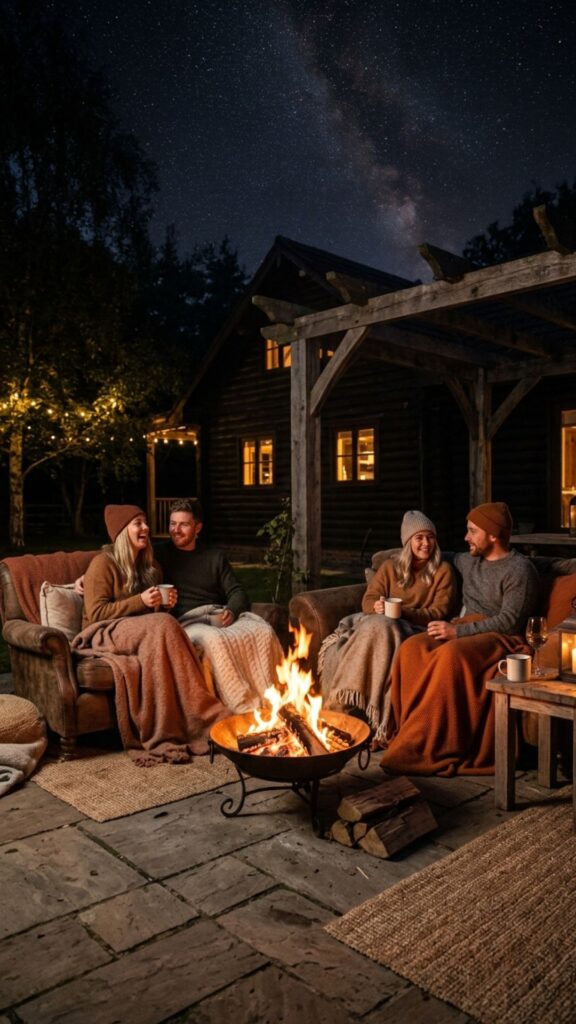 10. Set Up a Cozy Fire Feature
